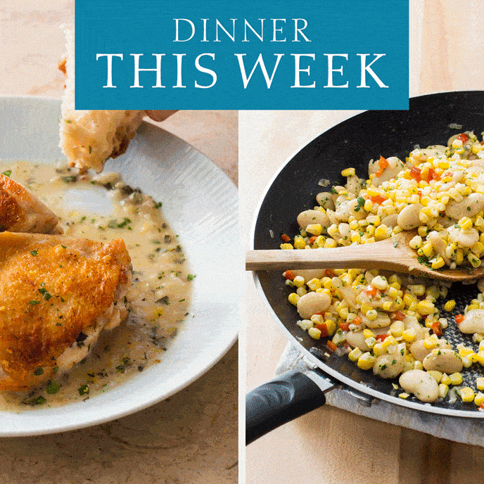 Quick Dinner Ideas Lemony Roast Chicken Cook's Illustrated